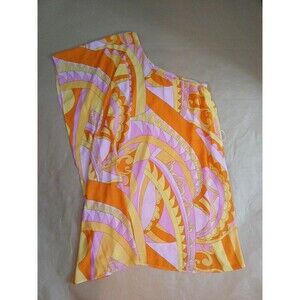 Show Me Your Mumu Mini Dress Medium Retro One Shoulder Psychedelic Funky